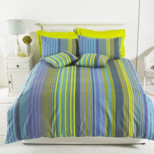 OXFORD STRIPE EASY CARE DUVET COVER